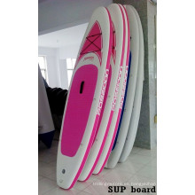 Tablero de Sup de Women′s rosa de alta calidad para el surf